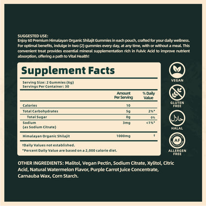 Shilajit Gummies