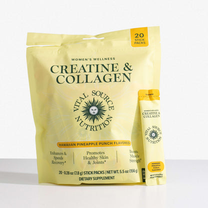 Creatine & Collagen Stick Packs