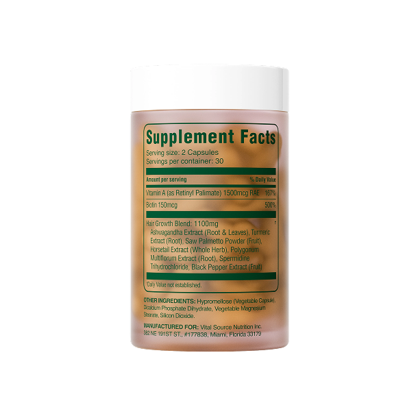 Hair + Beauty Vitality Capsules