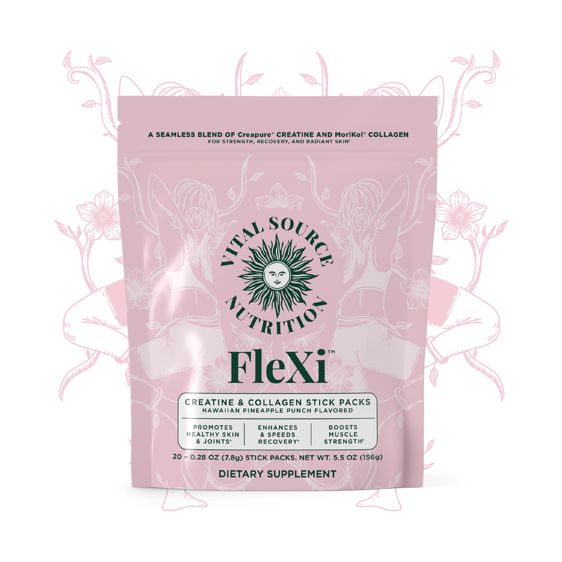 FleXi™ Creatine & Collagen Stick Packs